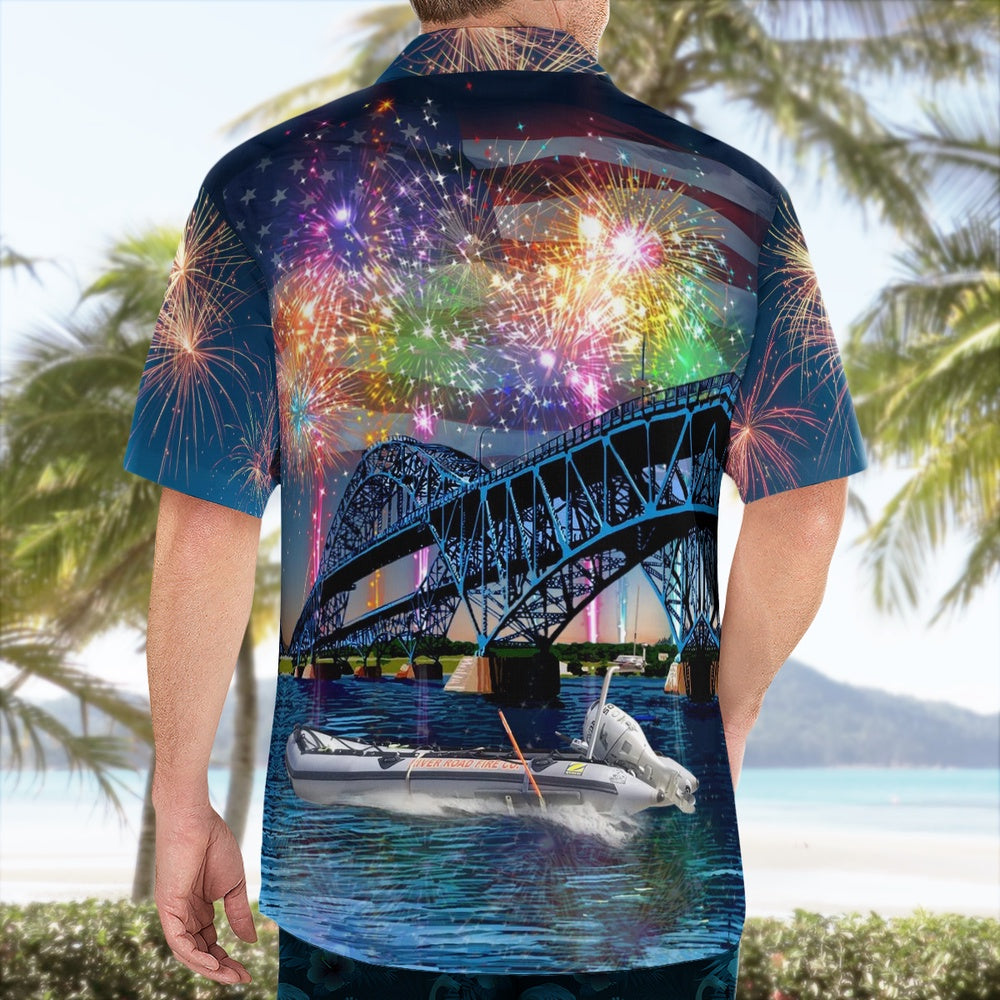 4Th Of July Hawaiian Shirts, 4Th Of July - Products Town Of Tonawanda New York - Hawaiian Shirt