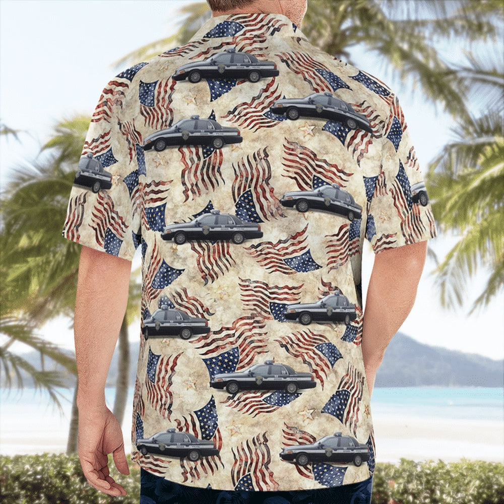 4Th Of July Hawaiian Shirts, Dover Police Department Victoria K-9 Unit Hawaii Shirts