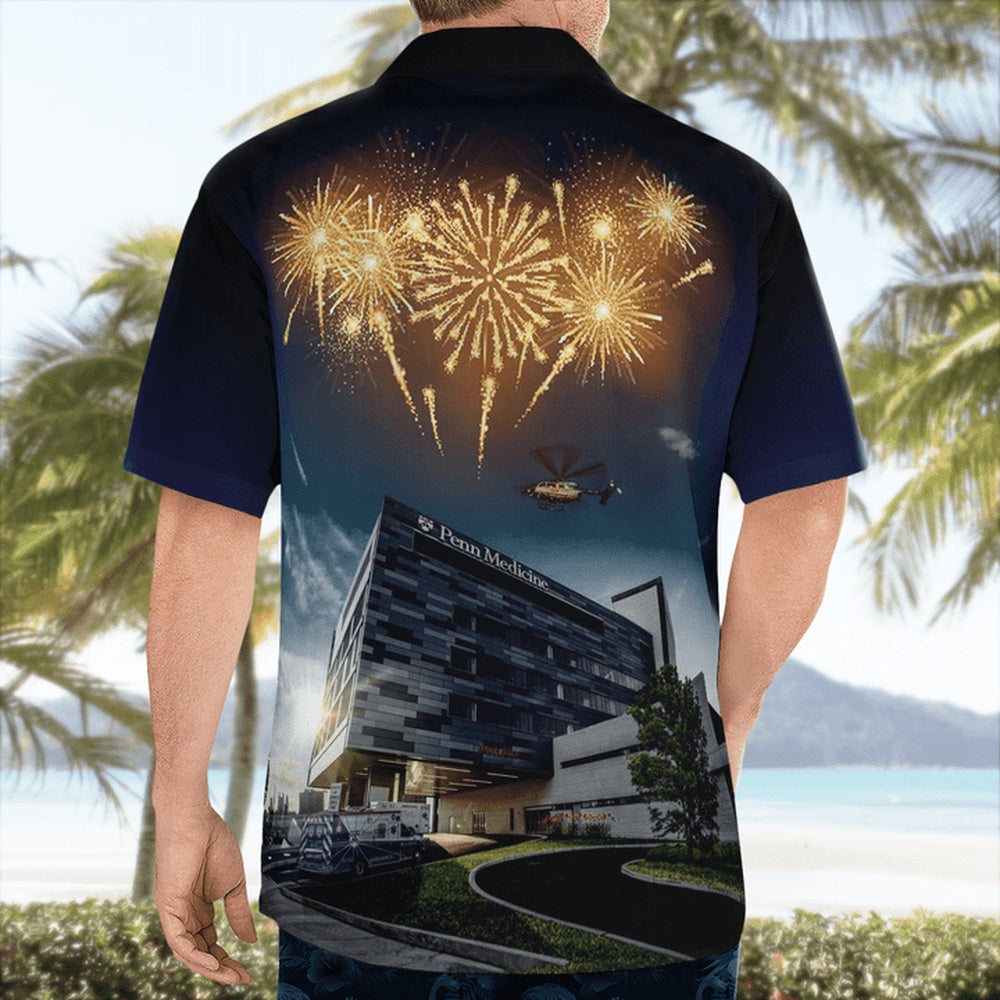 4Th Of July Hawaiian Shirts, University Of Pennsylvania Health System Hawaii Shirts