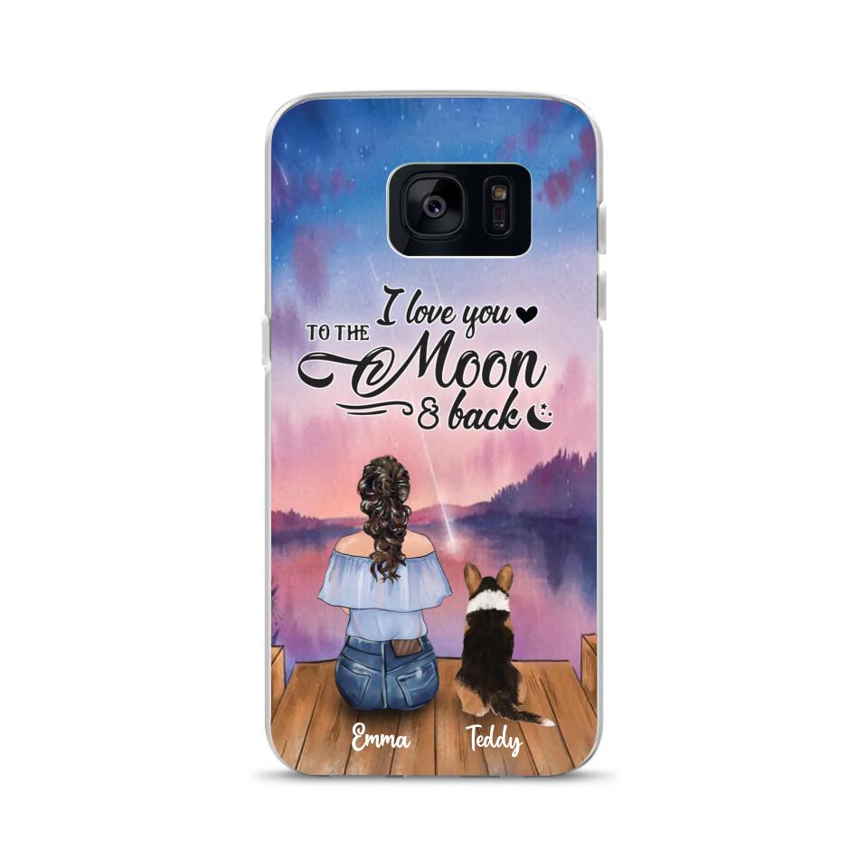 Custom Phonecase For Pet Lovers - Best Gift with Personalized Names, Dogs, Cats - Up To 4 Pets Dogs Cats - I'm Always With You