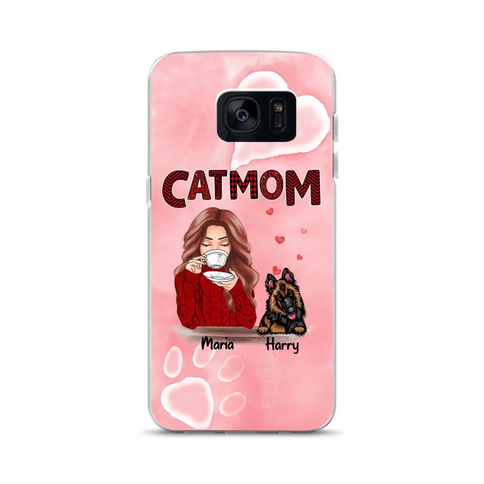 Belgian Shepherd Custom Phone Case Dog Mom For Pet Lovers - Best Gift With Personalized Names Dogs Cats - Case For iPhone Samsung