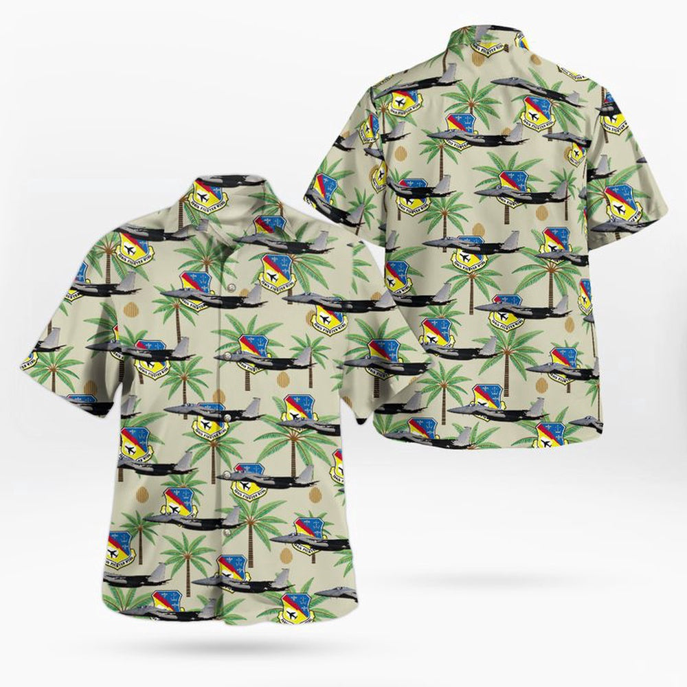 Air Force Hawaiian Shirt, Massachusetts Air National Guard 104th Fighter Wing Hawaiian Shirt, Airplane Hawaiian Shirt, Military Aloha Shirts