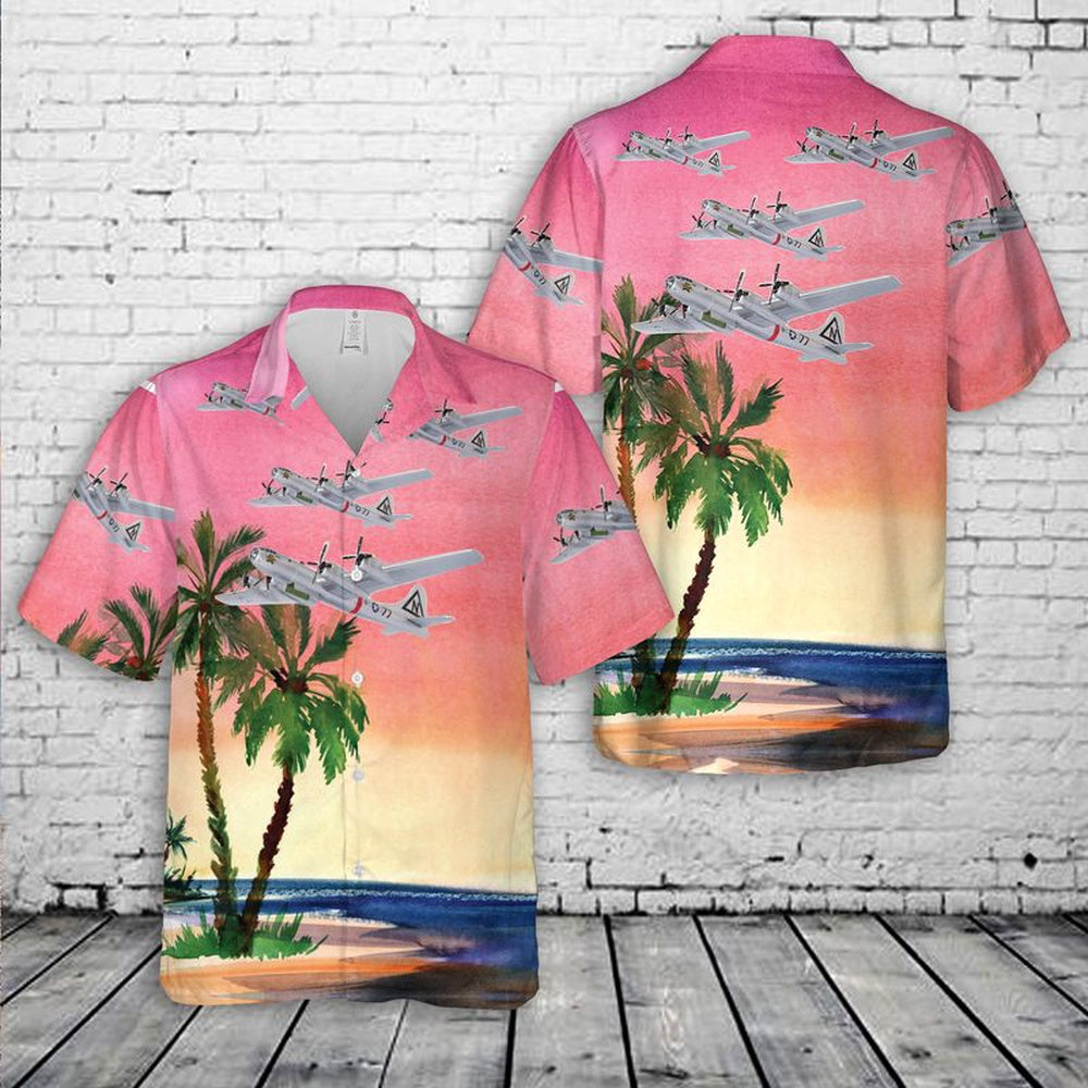 Air Force Hawaiian Shirt, US Air Force B-29 Superfortress Bockscar Hawaiian Shirt, Airplane Hawaiian Shirt, Military Aloha Shirts