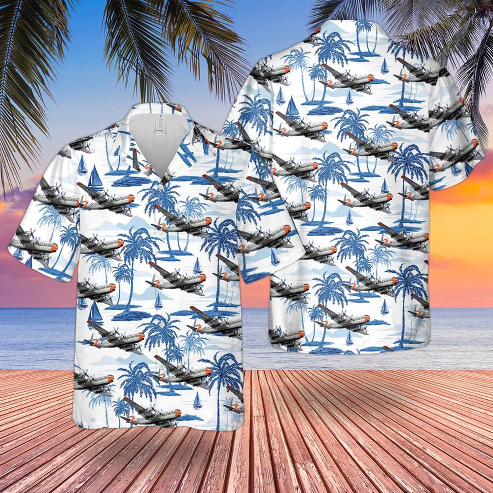 Air Force Hawaiian Shirt, US Air Force Boeing C-97 Stratofreighter Hawaiian Shirt, Airplane Hawaiian Shirt, Military Aloha Shirts