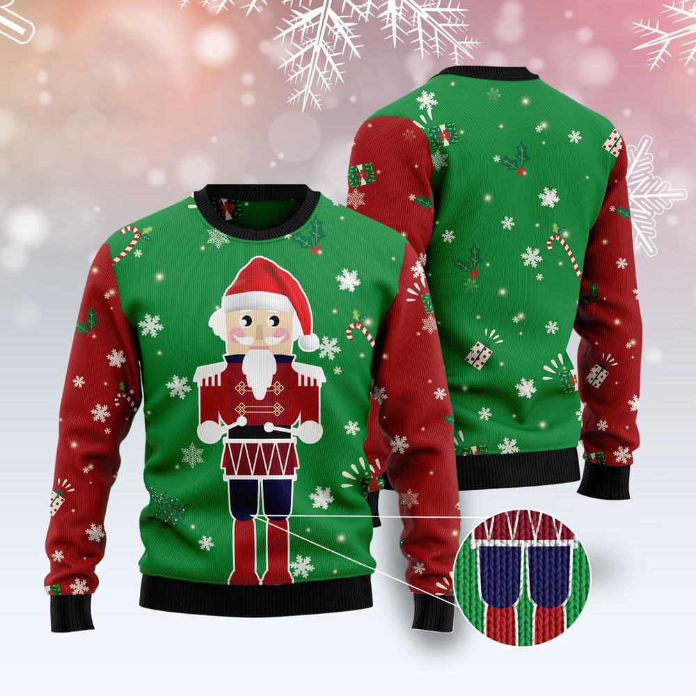 Amazing Nutcracker Ugly Christmas Sweater, Funny Xmas Sweater, Sweater Xmas