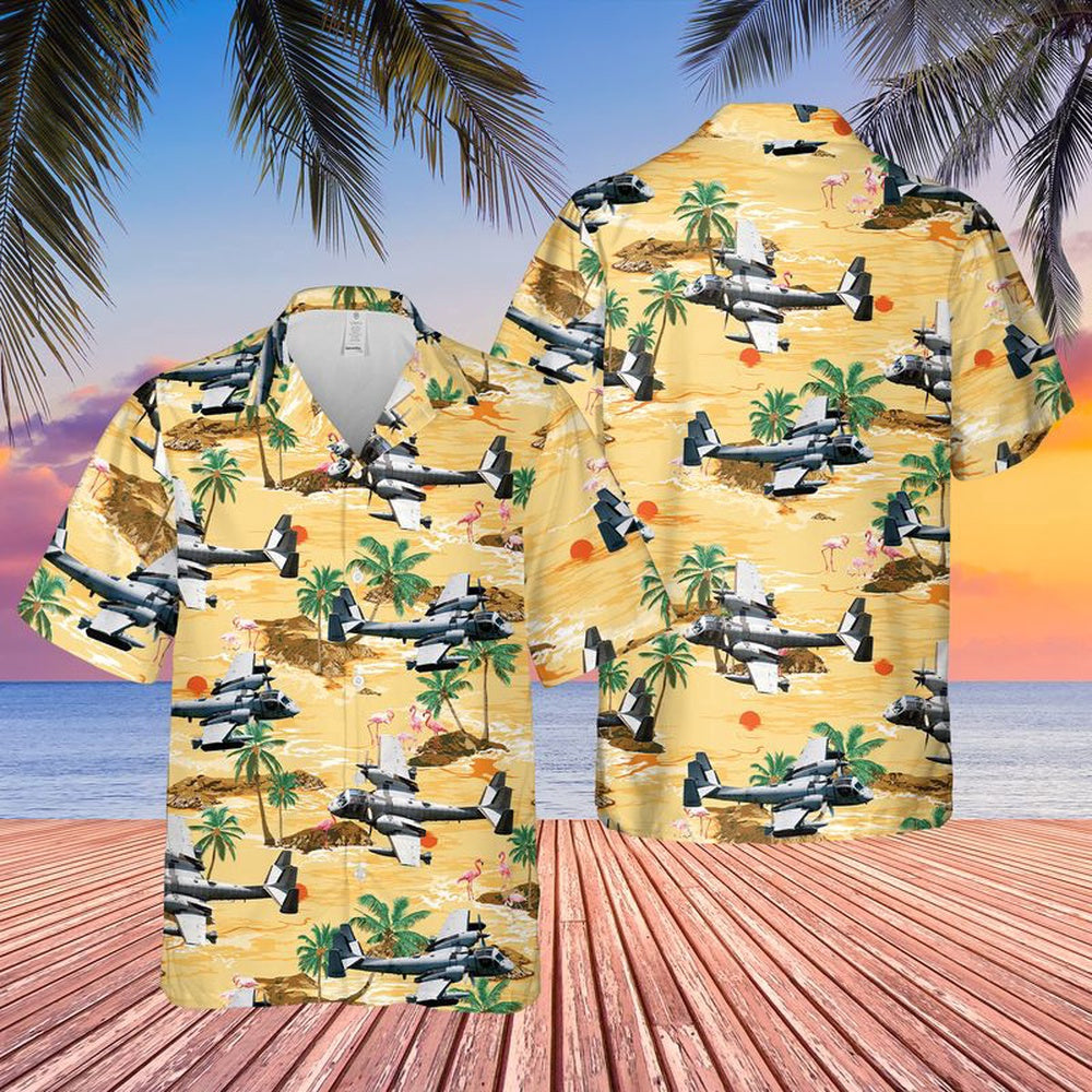 Army Hawaiian Shirt, US Army Grumman OV-1 Mohawk Hawaiian Shirt, Veteran Hawaiian Shirts