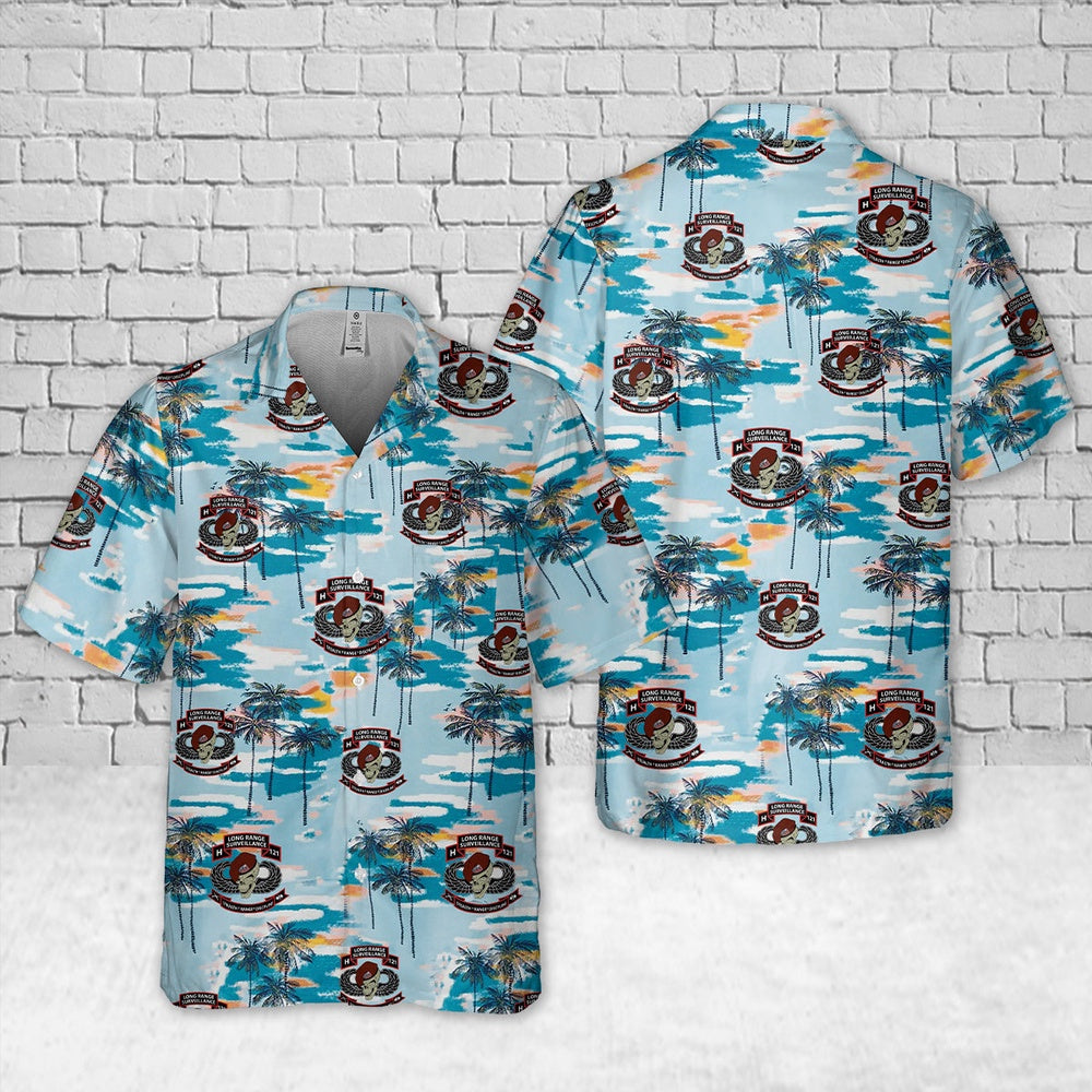 Army Hawaiian Shirt, US Army H121 Long Range Surveillance Pocket Hawaiian Shirt, Veteran Hawaiian Shirts