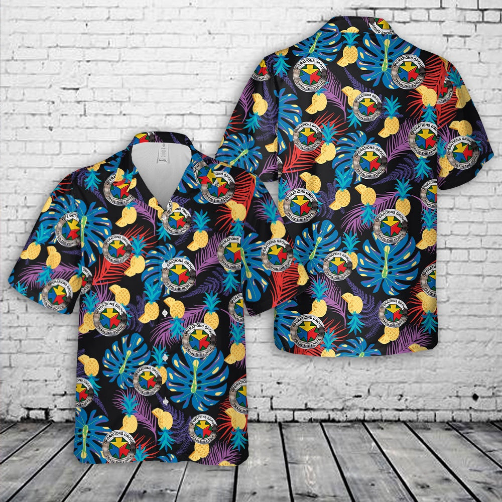 Army Hawaiian Shirt, US Army Operations Group National Training Center Fort Irwin Hawaiian Shirt, Veteran Hawaiian Shirts