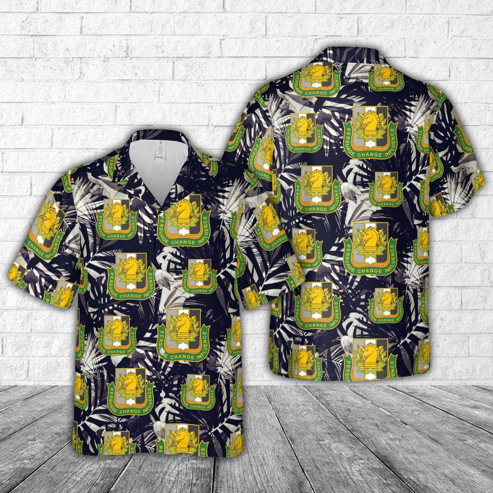 Army Hawaiian Shirt, US Army Psychological Operations (PSYOP) Hawaiian Shirt_9675, Veteran Hawaiian Shirts