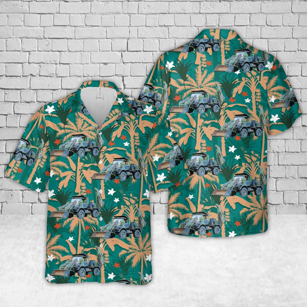 Army Hawaiian Shirt, Us Army 1990 Freightliner Unimog 419 Hawaiian Shirt, Military Aloha Shirts