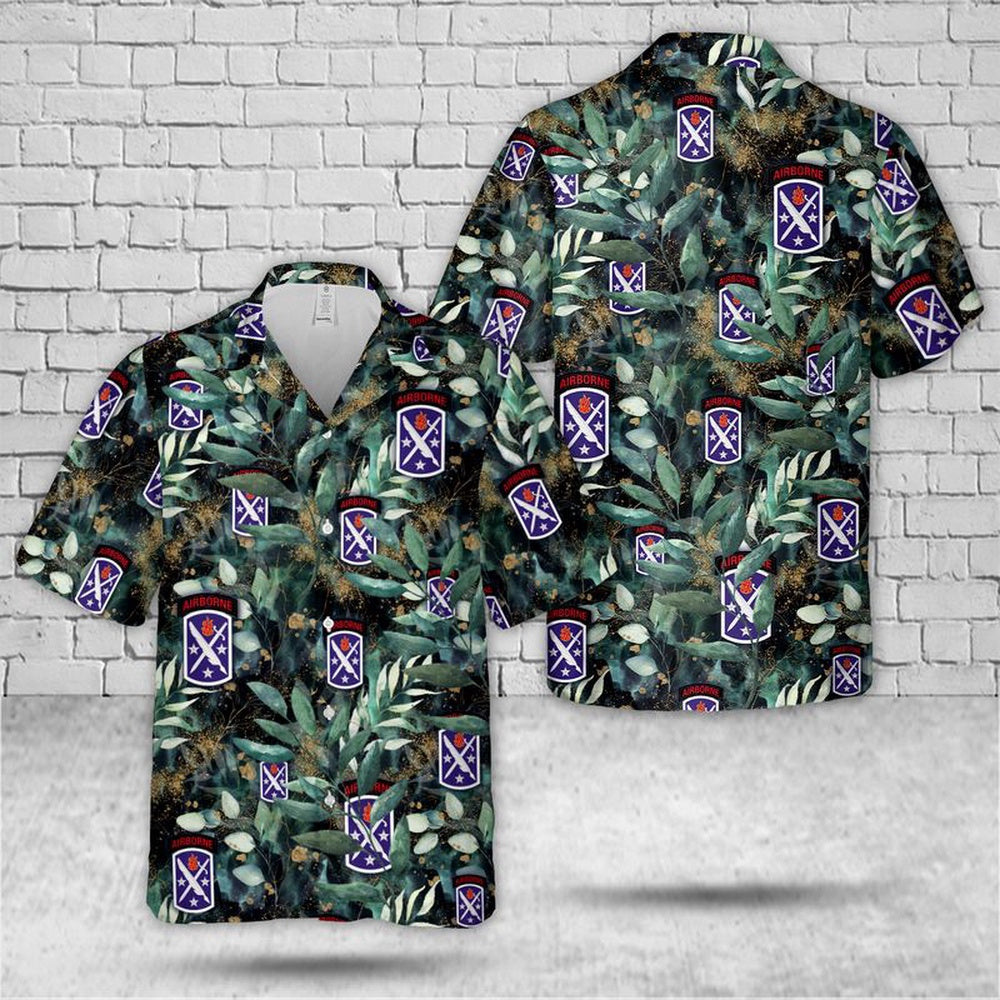 Army Hawaiian Shirt, Us Army 95Th Civil Affairs Brigade Hawaiian Shirt, Military Aloha Shirts