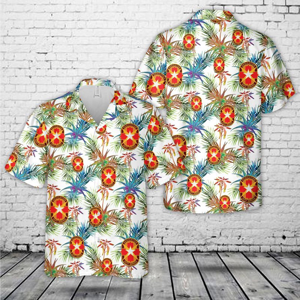 Army Hawaiian Shirt, Us Army Brooke Army Medical Center (Bamc) Hawaiian Shirt, Military Aloha Shirts