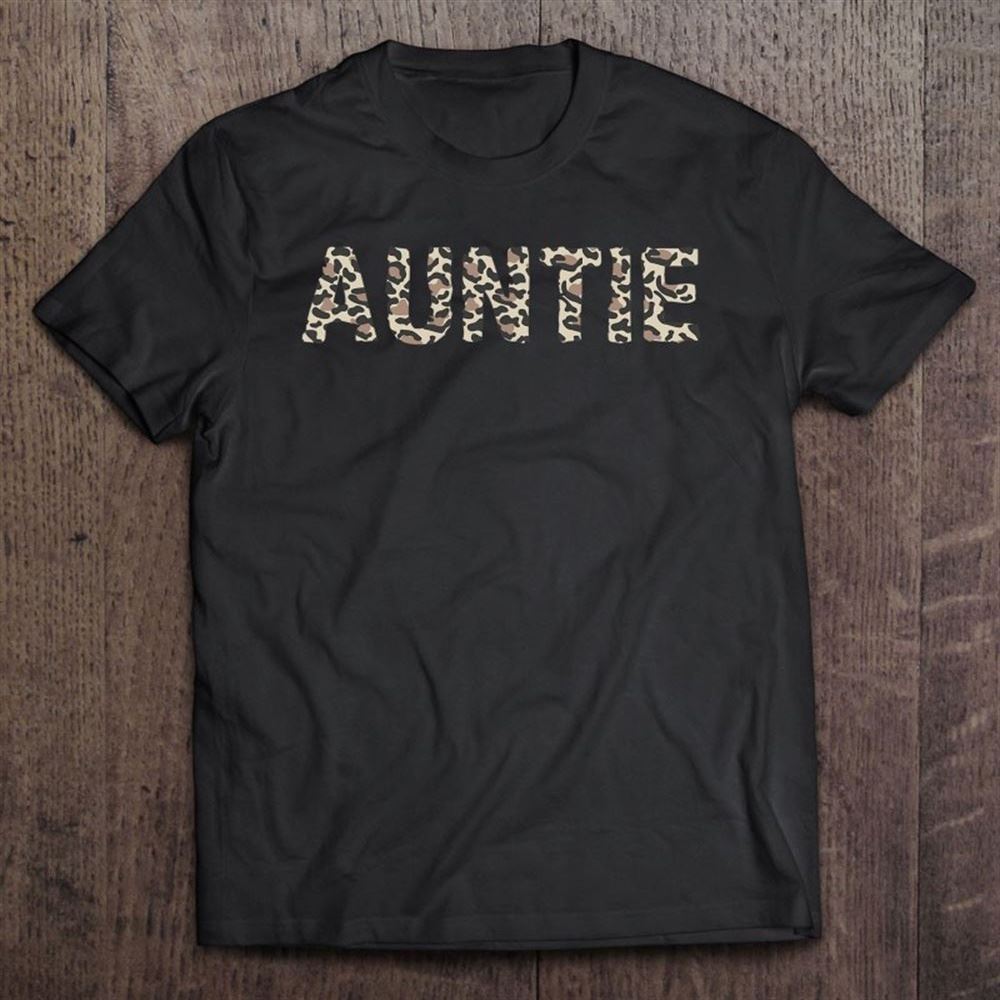 Auntie Cute Leopard Print Aunt Mother's Day Gift T Shirt, Mother's Day Shirt, Gift For Mom, Shirt For Mom