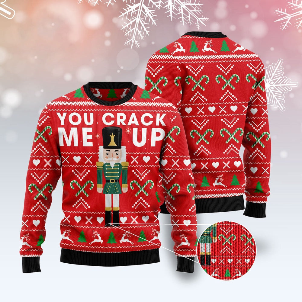 Awesome Nutcracker Ugly Christmas Sweater, Funny Xmas Sweater, Sweater Xmas