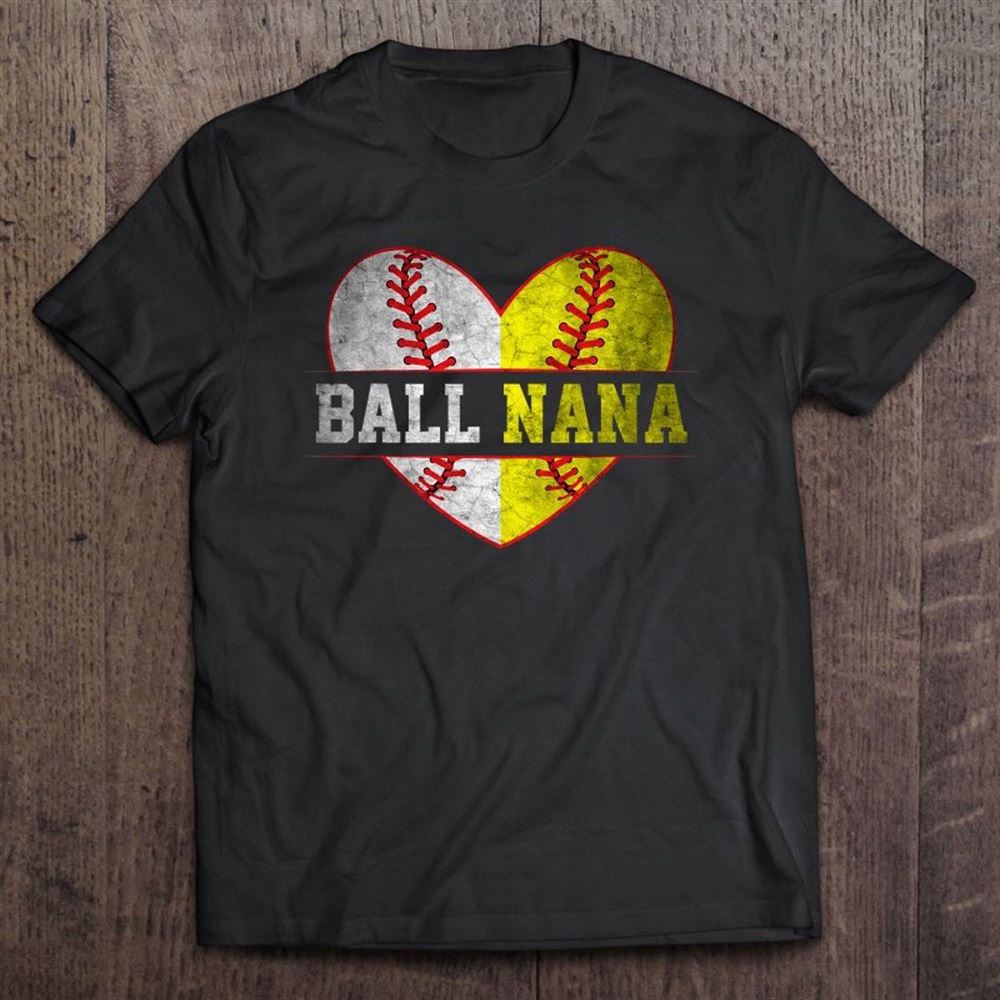 Ball Nana Softball Baseball For Women Mother Day T Shirt, Mother's Day Shirt, Gift For Mom, Shirt For Mom