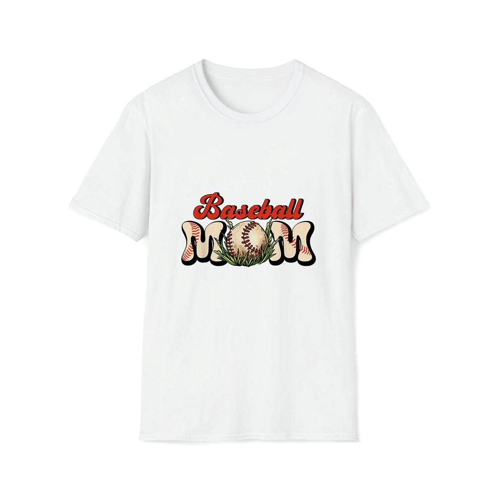 Baseball Mom Baseball Lover Sports Mom Mother's Day Premium T Shirt, Mother's Day Premium T Shirt, Mother's Day Gift, Mom Shirt