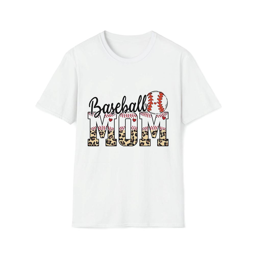 Baseball Mom Sport Premium T Shirt, Mother's Day Premium T Shirt, Mom Shirt