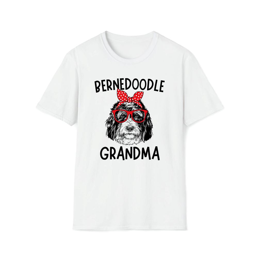 Bernedoodle Grandma Bernedoodle Dog Nana Mother's Day Premium T Shirt, Mother's Day Premium T Shirt, Mother's Day Gift, Mom Shirt