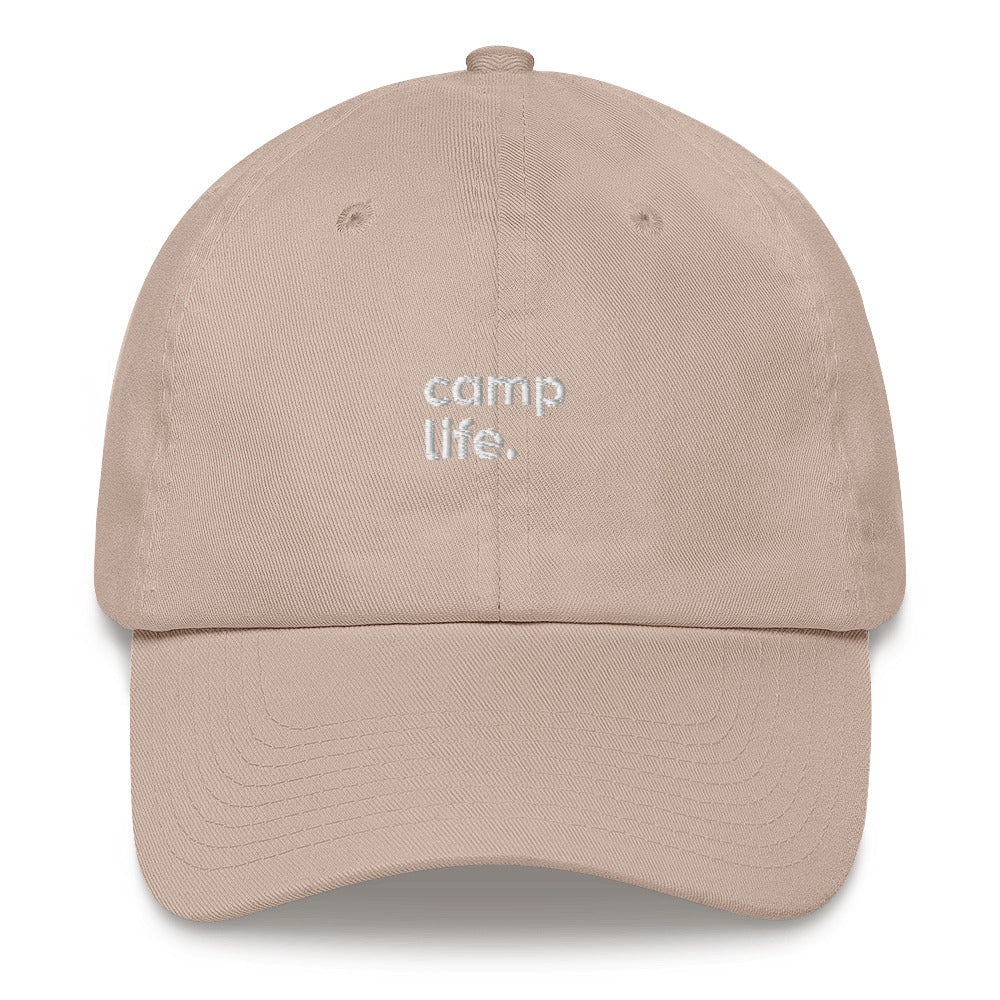 Best Embroidered Hat, Camp Life Stylish Embroidered Cap, Custom Embroidered Had, Embroidered Christmas Gifts