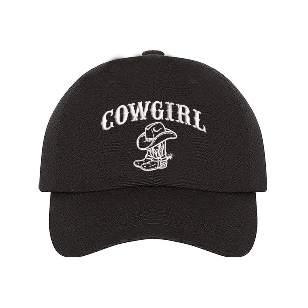 Best Embroidered Hat, Cowgirl Boots Baseball Hat Rodeo Hat, Custom Embroidered Had, Embroidered Christmas Gifts