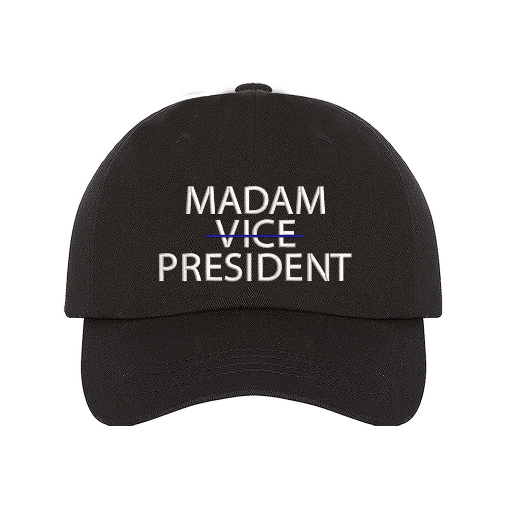 Best Embroidered Hat, Madam Vice President Hat, Custom Embroidered Had, Embroidered Christmas Gifts
