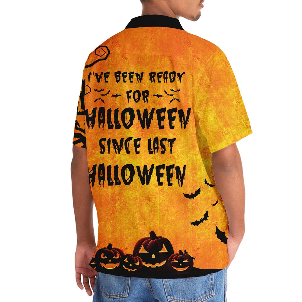 Bigfoot Halloween New Hawaiian Shirt, Funny Hawaiian Shirt, Cool Hawaiian Shirts, Best Hawaiian Shirts