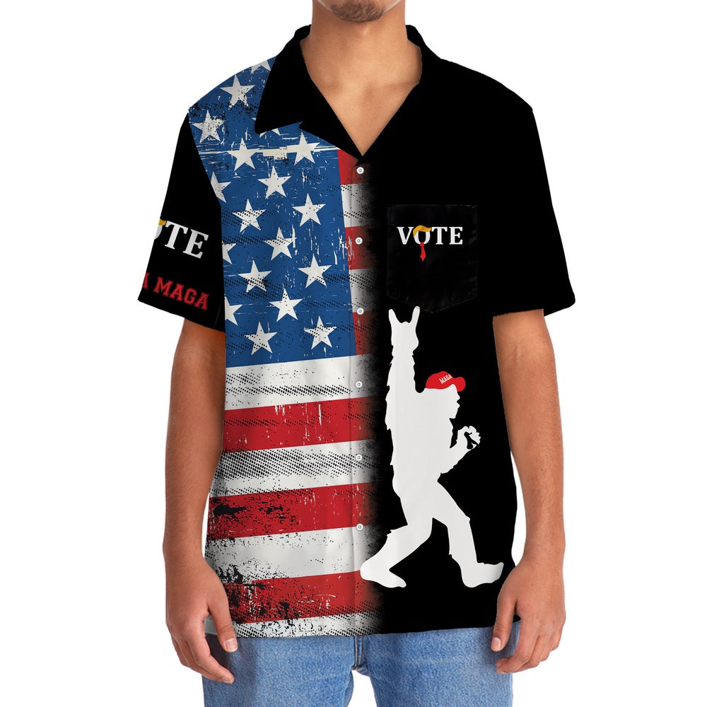 Bigfoot Take It Back Hawaiian Shirt, Funny Hawaiian Shirt, Cool Hawaiian Shirts, Best Hawaiian Shirts