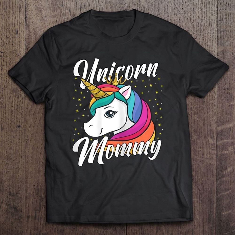 Birthday Party Mom Partnerlook Mother Girl Unicorn Mommy T Shirt, Mother's Day Shirt, Gift For Mom, Shirt For Mom