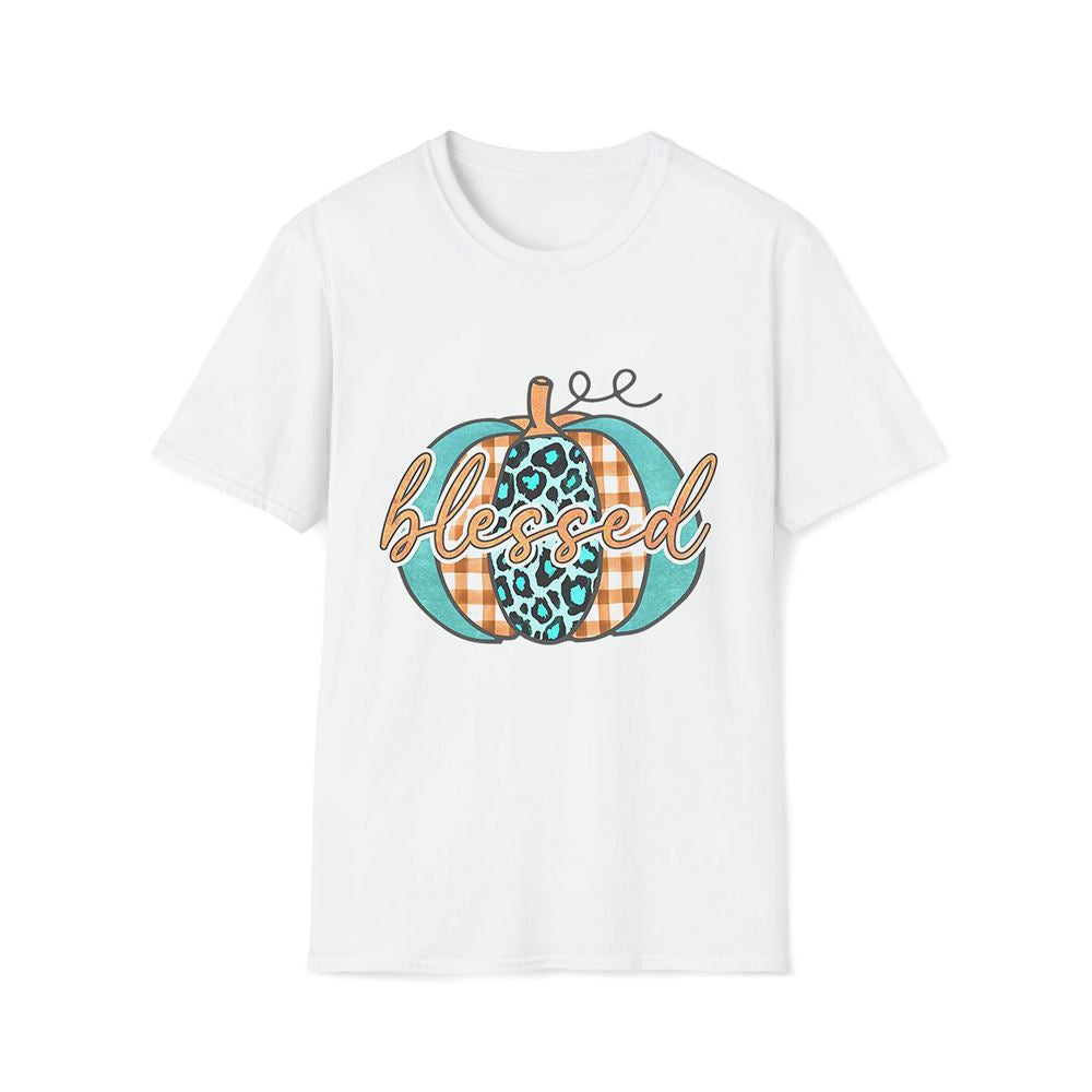 Blessed Pumpkin Premium T Shirt, Mother's Day Premium T Shirt, Mom Shirt