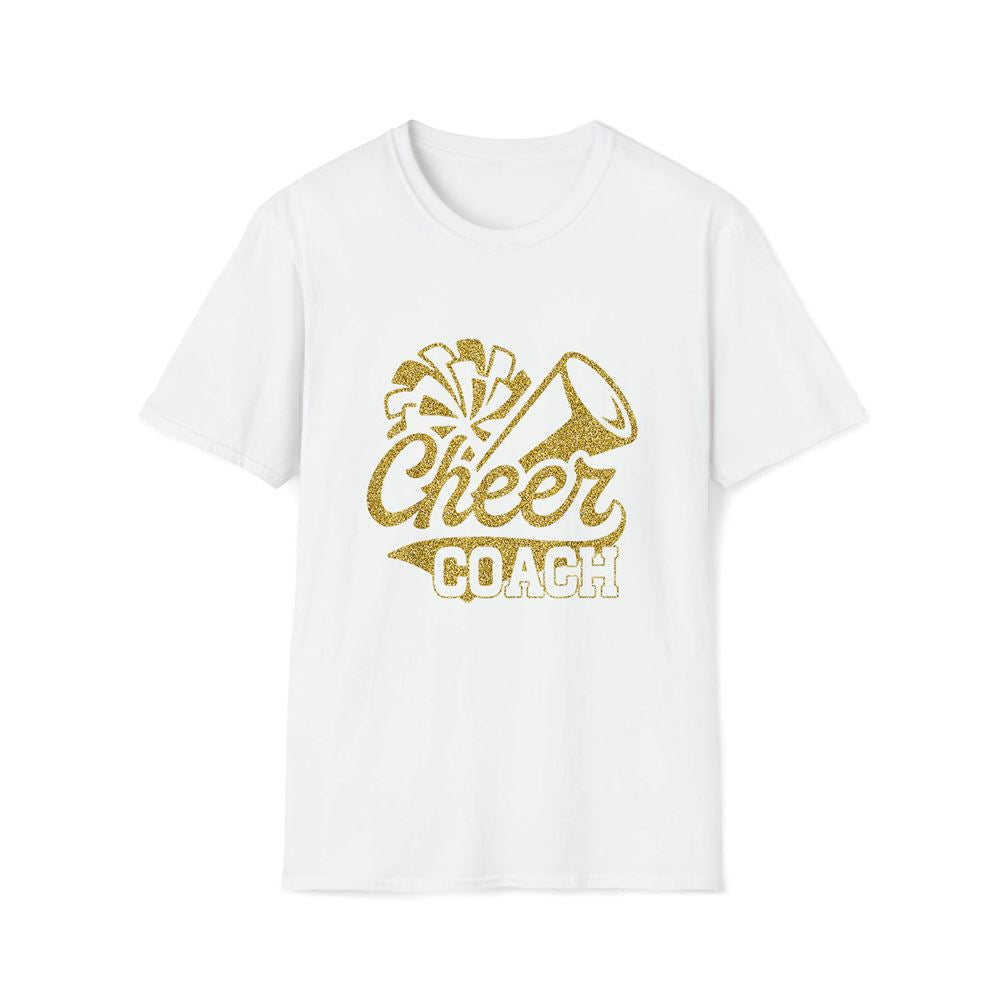 Cheer Coach Biggest Fan Cheerleader Mother's Day Premium T Shirt, Mother's Day Premium T Shirt, Mother's Day Gift, Mom Shirt