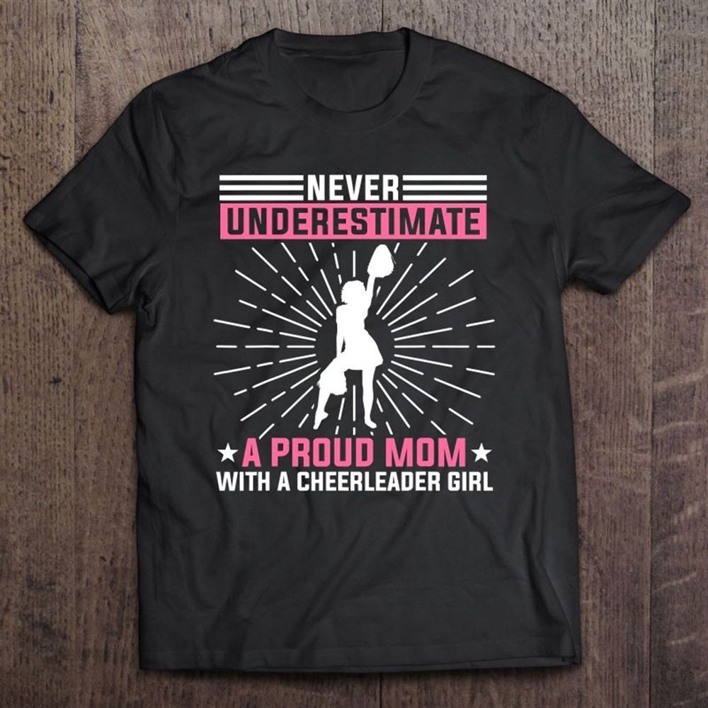Cheerleading Mom Cheerleader Cheer Mother's Day T Shirt, Mother's Day Shirt, Gift For Mom, Shirt For Mom