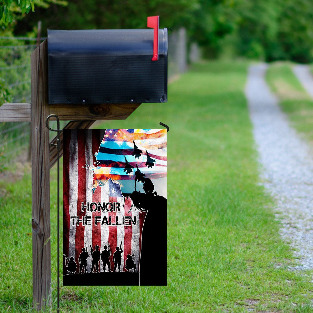 Christian Garden Flags, Proud Veteran Honor The Fallen Flag, Christian House Flags, Christian Cross Flag, Faith Flag