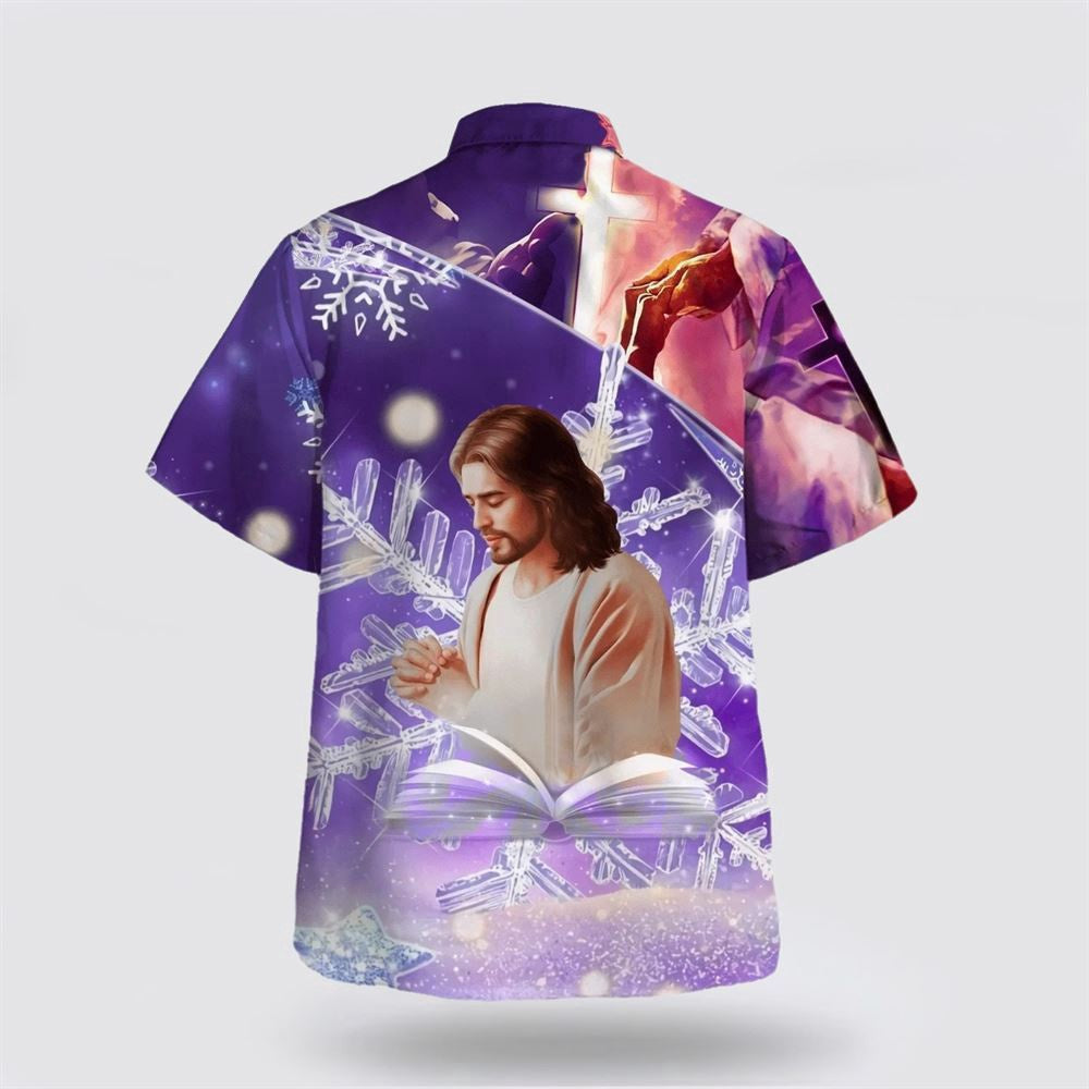 Christian Hawaiian Shirt, Jesus Pray Hawaiian Shirts, Christian Aloha Shirt