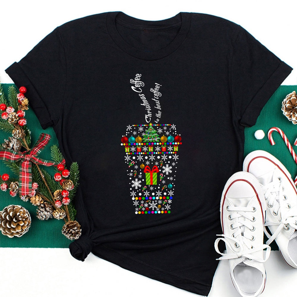 Christmas Coffee Is The Best Coffee T Shirt, Merry T Shirt, Unisex Christmas Shirts