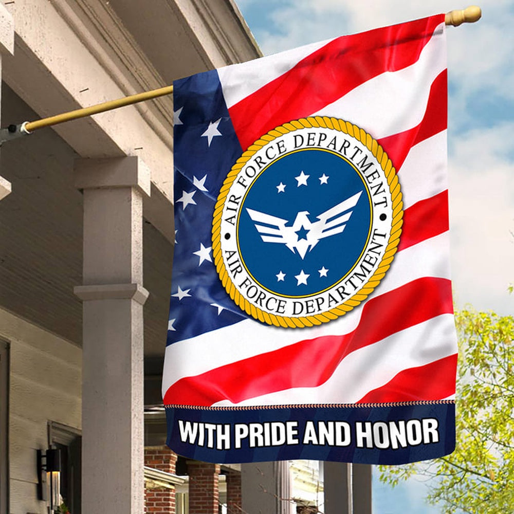 Custom US Air Force Flag, Usa Veteran Air Force Flag, Military Air Force Flag, Veteran Day Gift