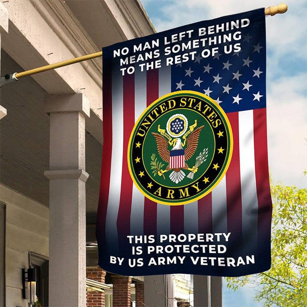 Custom US Army Flag, It Causes Pride Flag, US Army Veteran Flag, Army Retired Flag