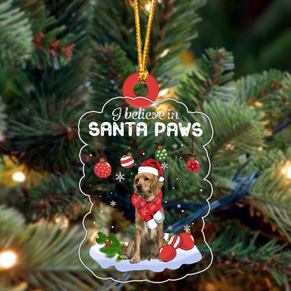 Dog Christmas Ornament, Mutt Dog Christmas Ornament, Pet Christmas Ornaments