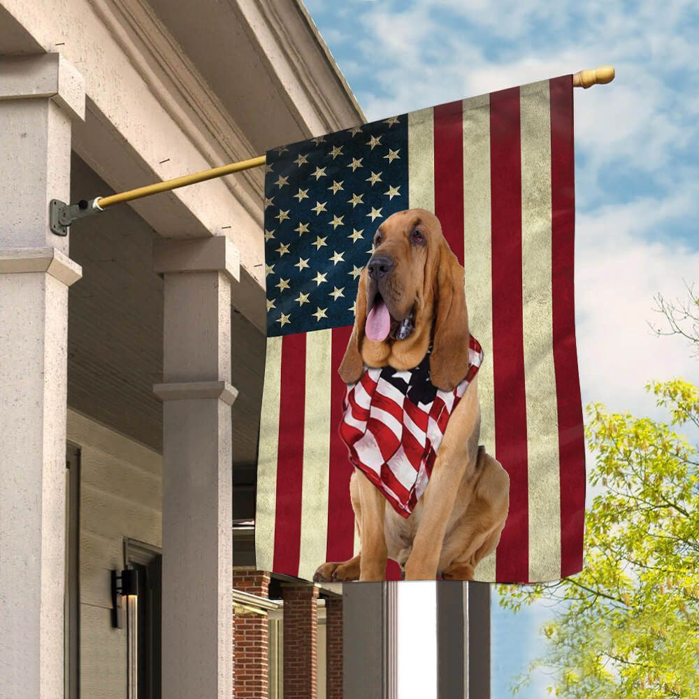 Dog Garden Flags, Bloodhound House Flag, Dog Flags For House, Dog Owner Gift