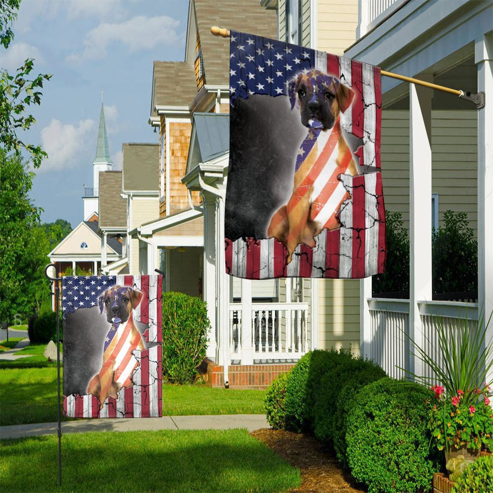 Dog Garden Flags, Boxer House Garden Flag, Dog Flags For House, Dog Owner Gift