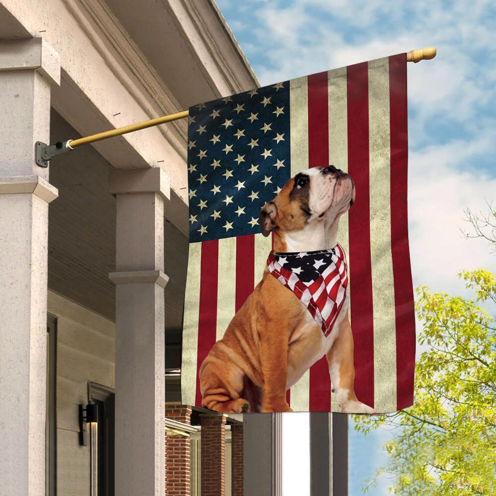 Dog Garden Flags, Bulldog House Flag, Dog Flags For House, Dog Owner Gift