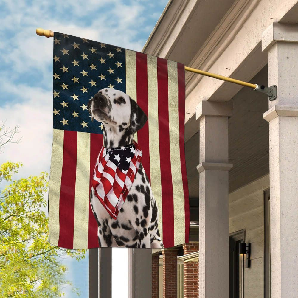 Dog Garden Flags, Dalmatian House Flag, Dog Flags For House, Dog Owner Gift