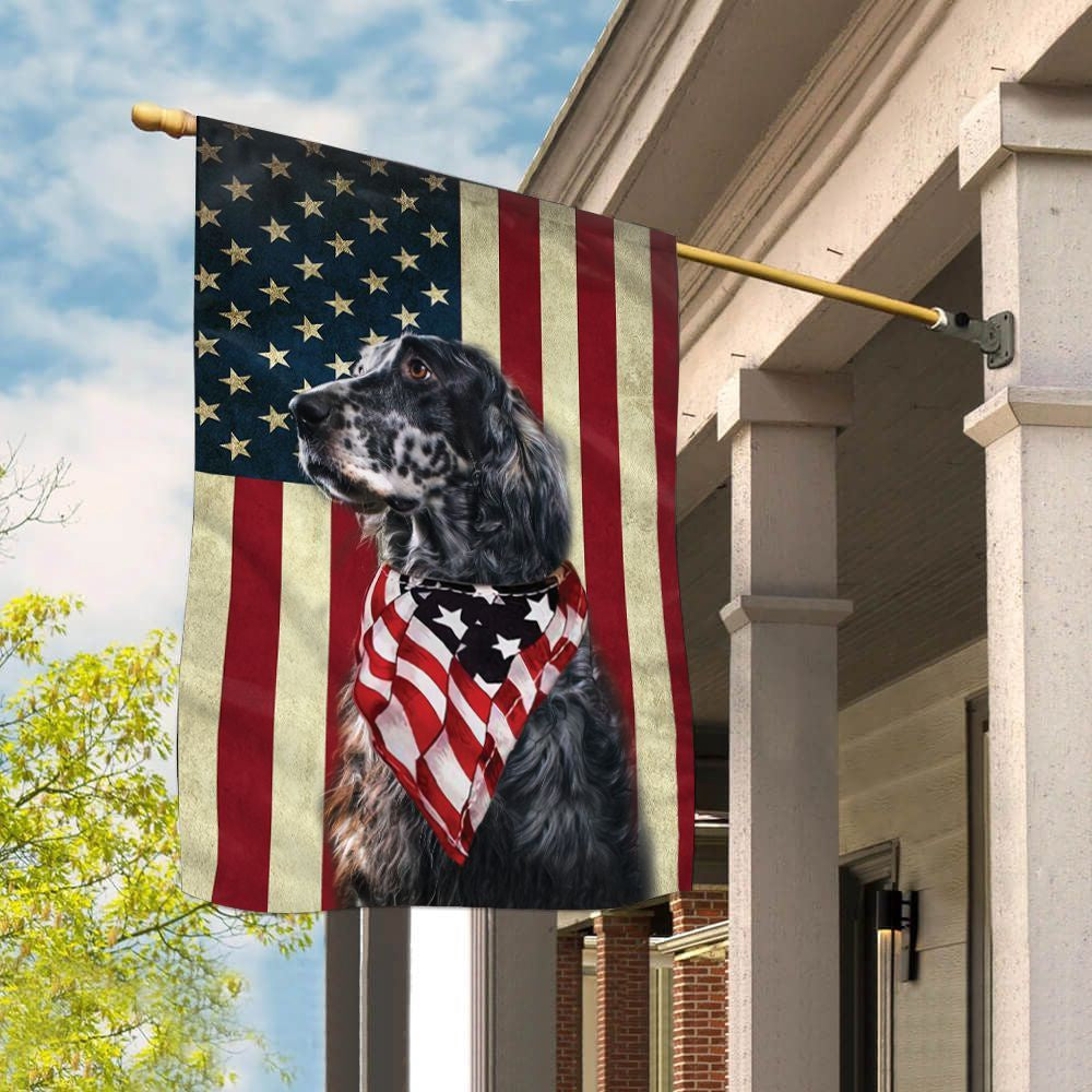 Dog Garden Flags, English Setter House Flag, Dog Flags For House, Dog Owner Gift