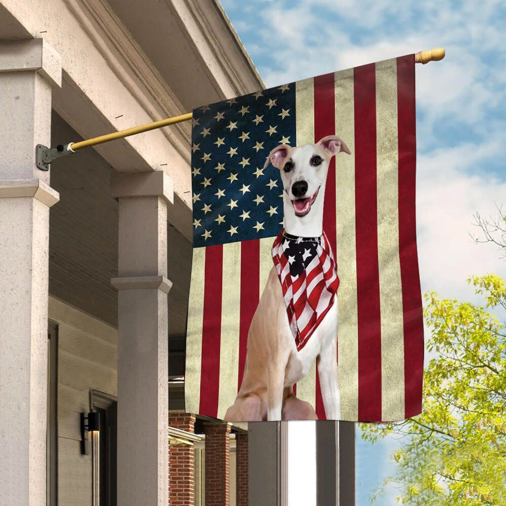 Dog Garden Flags, Whippet House Flag, Dog Flags For House, Dog Owner Gift