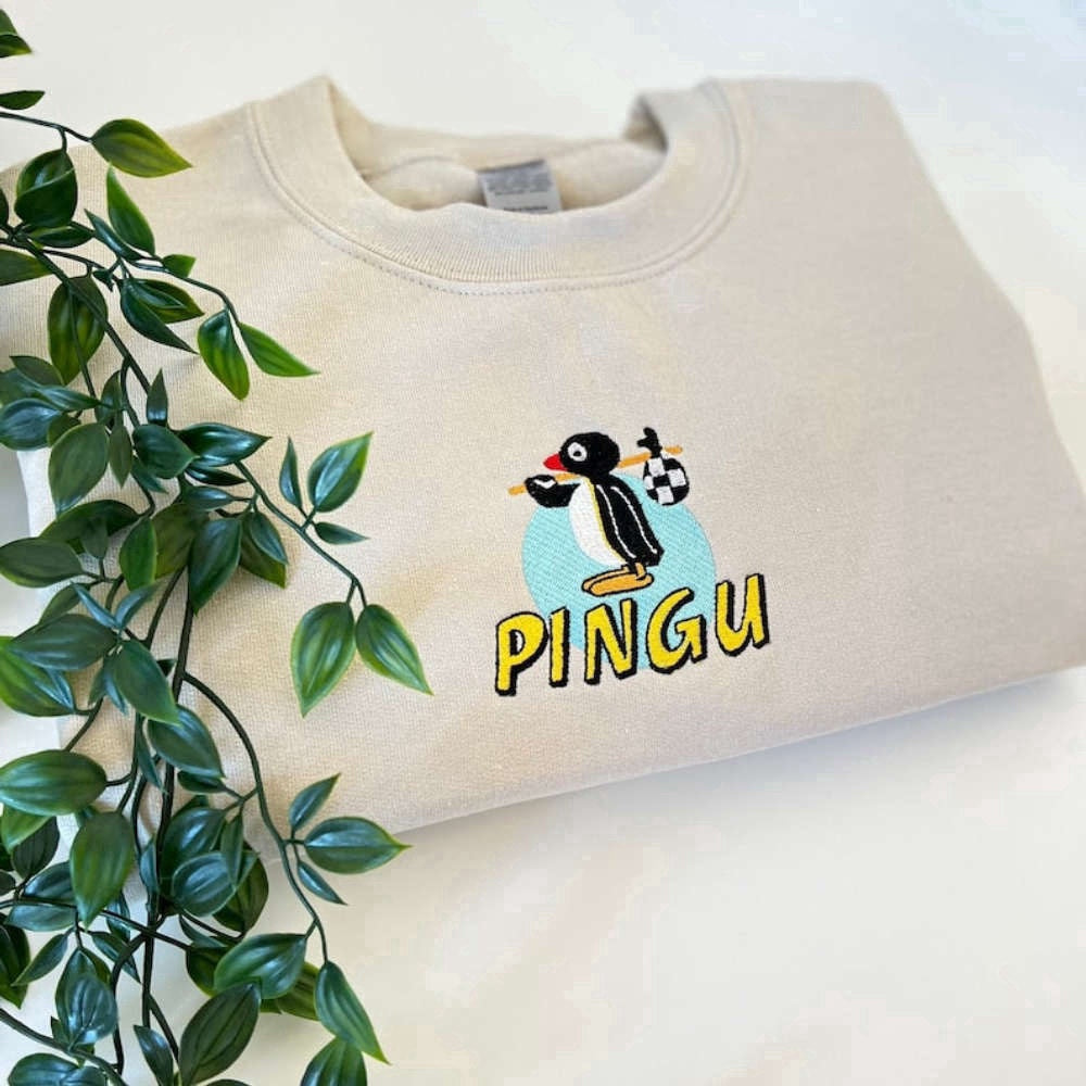 Eembroidered Custom Sweatshirts, Animal Funny Embroidered Sweatshirt 2D Crewneck Sweatshirt For Men And Women, Christmas Gift