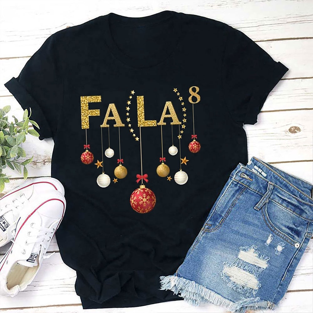 Fa La La Christmas Music T Shirt, Merry T Shirt, Unisex Christmas Shirts
