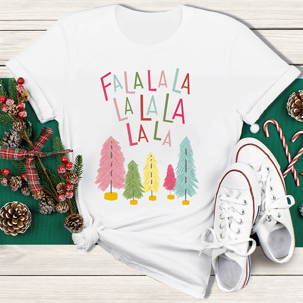 Fa La La La Merry Christmas We Together T Shirt, Merry T Shirt, Unisex Christmas Shirts