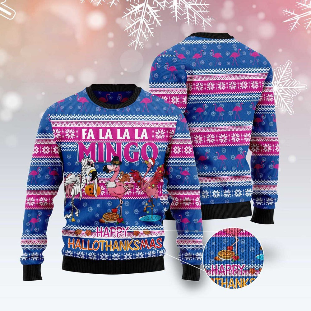 Fa La La La Mingo Ugly Christmas Sweater, Funny Xmas Sweater, Sweater Xmas