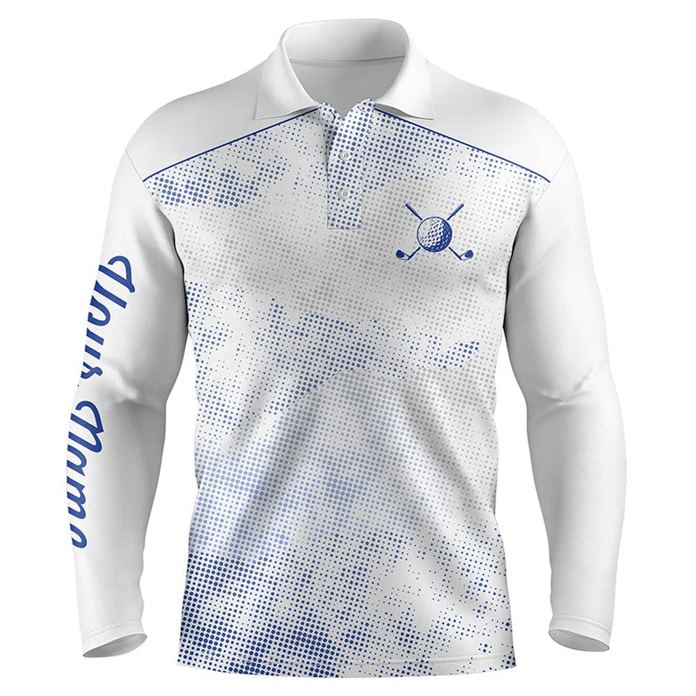 Golf Polo shirts, Mens Golf Polo Shirts Custom Name White Golf Shirts, Team Golf Tops For Mens