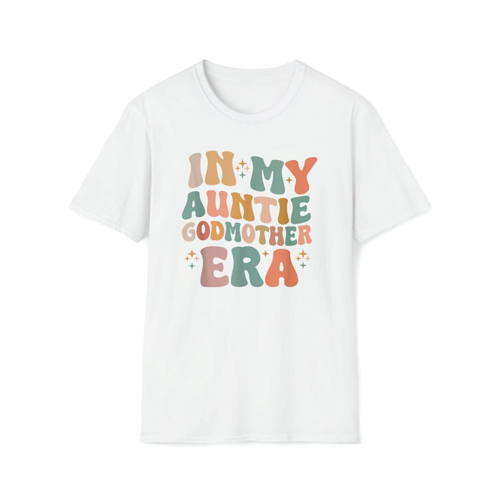 In My Auntie Godmother Era Announcement For Mother's Day Premium T Shirt, Mother's Day Premium T Shirt, Mother's Day Gift, Mom Shirt