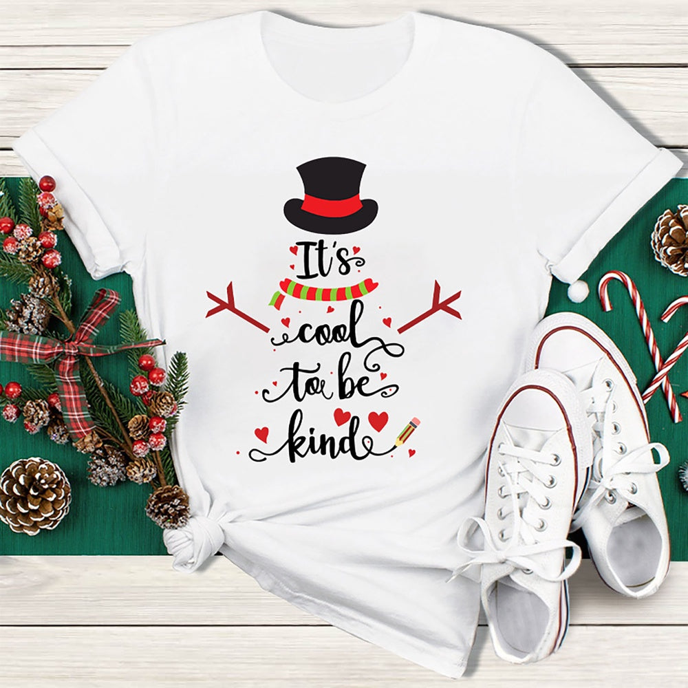 It's Cool To Be Kind T Shirt, Merry T Shirt, Unisex Christmas Shirts